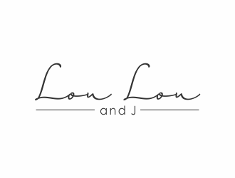 Lou Lou and J logo design by afra_art