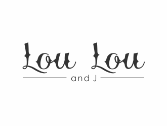 Lou Lou and J logo design by afra_art