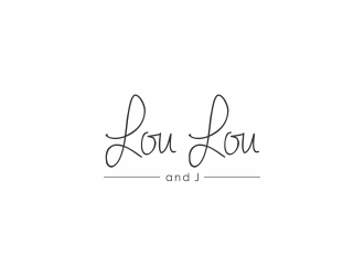 Lou Lou and J logo design by afra_art