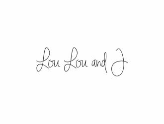 Lou Lou and J logo design by afra_art