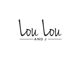Lou Lou and J logo design by sabyan