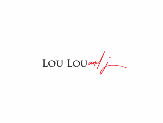 Lou Lou and J logo design by afra_art