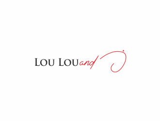 Lou Lou and J logo design by afra_art