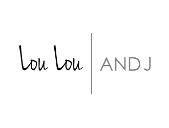 Lou Lou and J logo design by nurul_rizkon