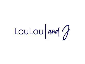Lou Lou and J logo design by AisRafa