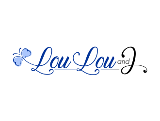 Lou Lou and J logo design by andriandesain