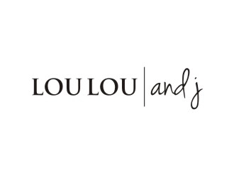 Lou Lou and J logo design by agil