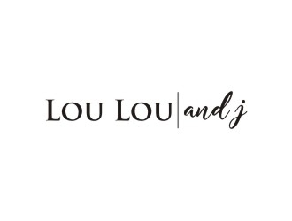 Lou Lou and J logo design by agil