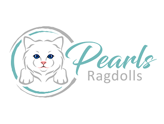 Pearls Ragdolls logo design by haze