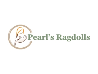 Pearls Ragdolls logo design by kasperdz