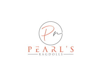 Pearls Ragdolls logo design by bricton