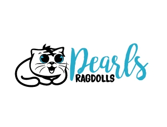 Pearls Ragdolls logo design by ElonStark
