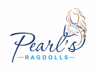 Pearls Ragdolls logo design by agus