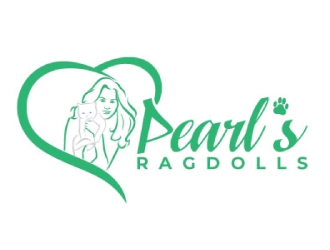 Pearls Ragdolls logo design by gogo