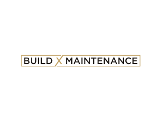 BUILD X MAINTENANCE  logo design by Franky.