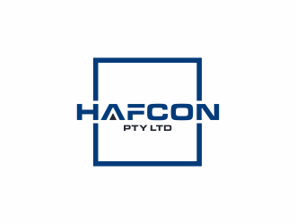 HAFCON PTY LTD  logo design by santrie