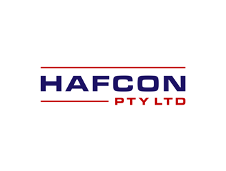 HAFCON PTY LTD  logo design by ndaru
