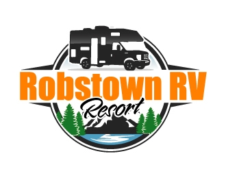 Robstown RV Resort logo design by ElonStark