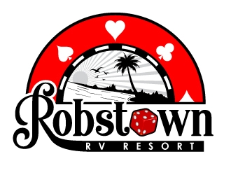 Robstown RV Resort logo design by uttam