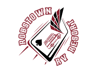 Robstown RV Resort logo design by nona