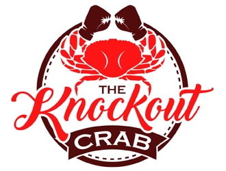 THE KNOCKOUT CRAB logo design by MAXR