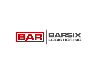 BARSIX LOGISTICS INC  logo design by RIANW