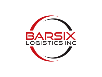 BARSIX LOGISTICS INC  logo design by RIANW