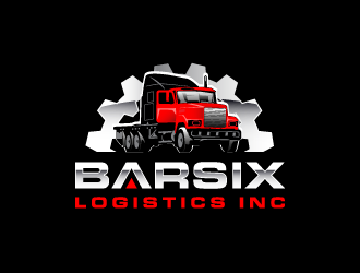 BARSIX LOGISTICS INC  logo design by PRN123