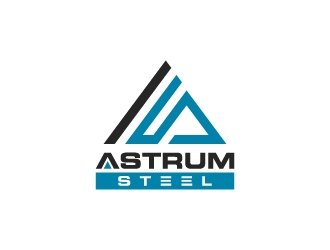 Astrum Steel logo design by wongndeso