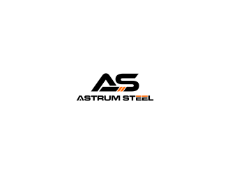 Astrum Steel logo design by haidar