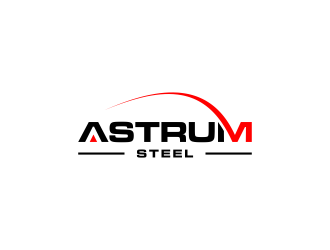 Astrum Steel logo design by haidar
