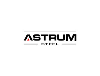 Astrum Steel logo design by haidar