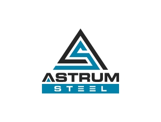 Astrum Steel logo design by wongndeso