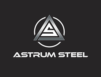 Astrum Steel logo design by XyloParadise