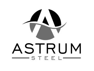 Astrum Steel logo design by shravya