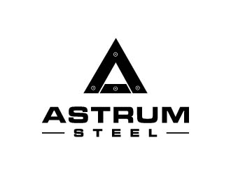 Astrum Steel logo design by maserik