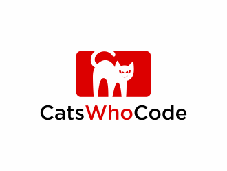 CatsWhoCode logo design by hidro