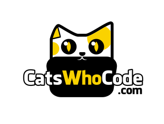 CatsWhoCode logo design by serprimero