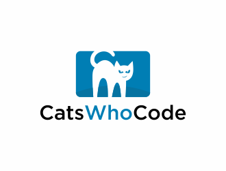 CatsWhoCode logo design by hidro