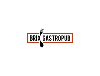 Brix Gastropub logo design by CreativeKiller