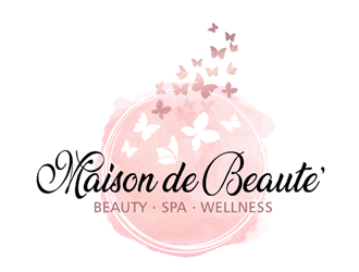 Maison de Beaute’ (Beauty . Skin . Wellness)  logo design by ingepro