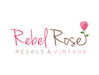 Rebel Rose - Resale & Vintage logo design by ohtani15