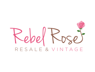 Rebel Rose - Resale & Vintage Logo Design