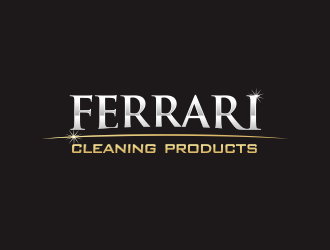 Ferrari Cleaning Products logo design by YONK