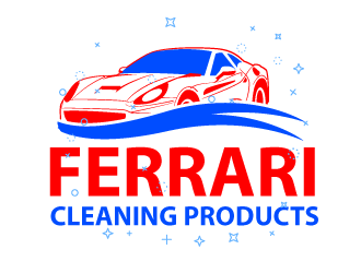 Ferrari Cleaning Products logo design by Muhammad_Abbas