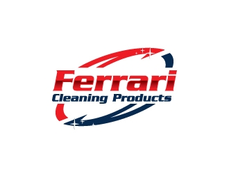Ferrari Cleaning Products logo design by zakdesign700