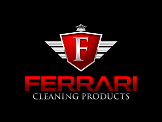 Ferrari Cleaning Products logo design by ingepro