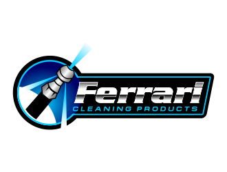 Ferrari Cleaning Products logo design by done