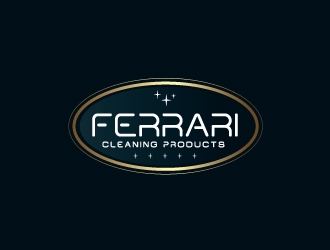 Ferrari Cleaning Products logo design by zakdesign700