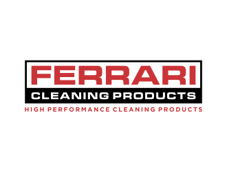 Ferrari Cleaning Products logo design by savana